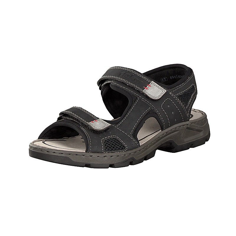 Sandália Rieker 26156-02 Para Homem - Pretas